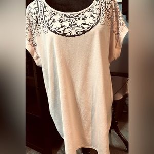 Blush pink T-Short blouse